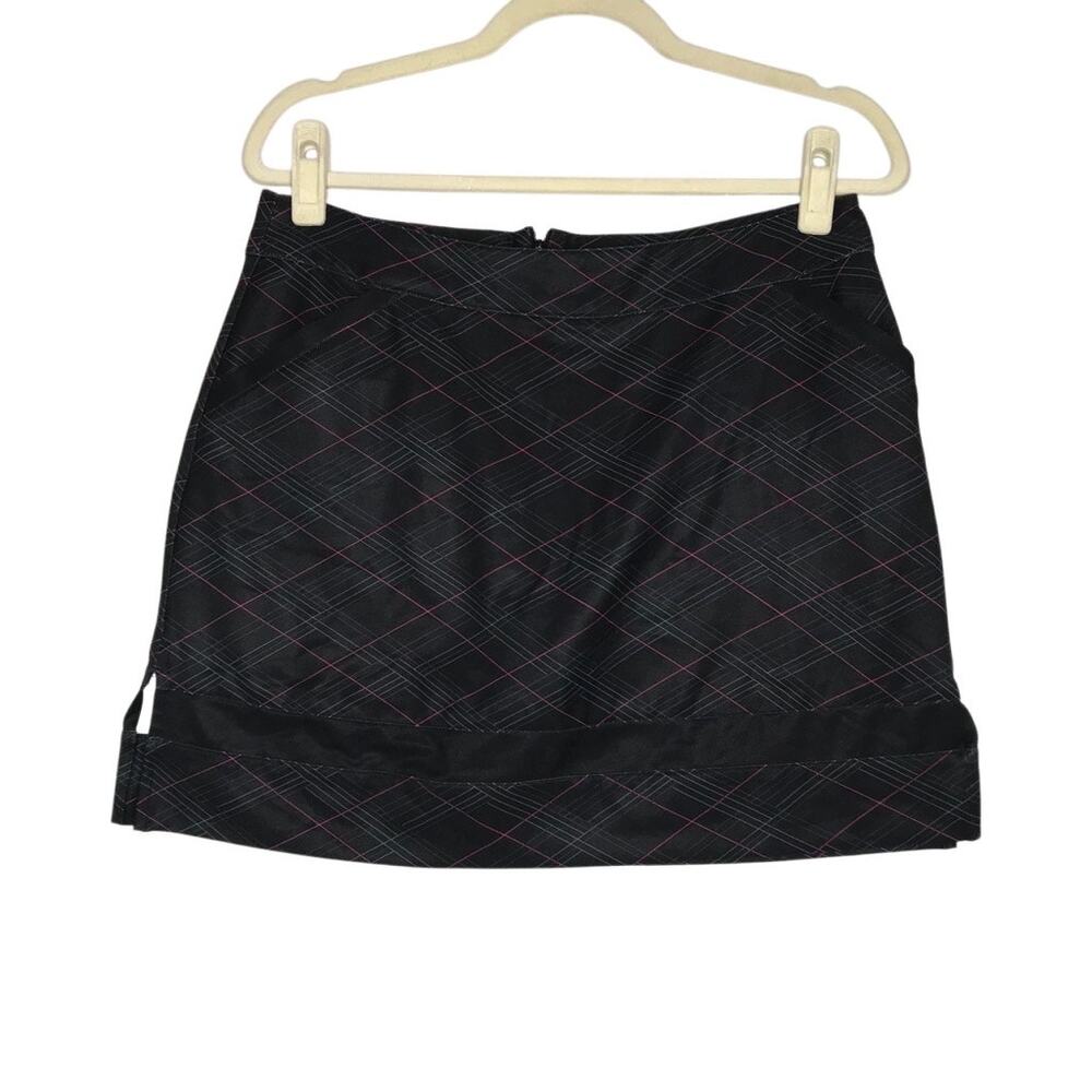 TOMMY ARMOUR Dri-Logic Golf Skort Women 8 Black Stretch Outdoor Athletic Tennis - Picture 2 of 13